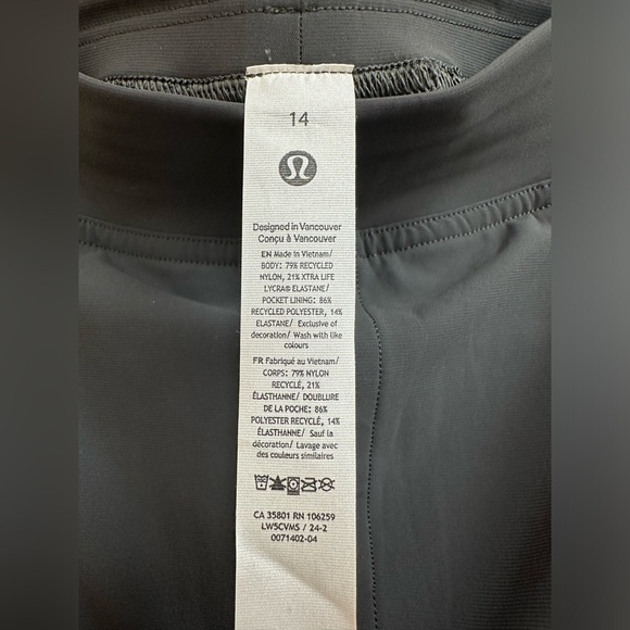 LuluLemon Adapted State High-Rise Jogger in Black - Picture 5 of 8